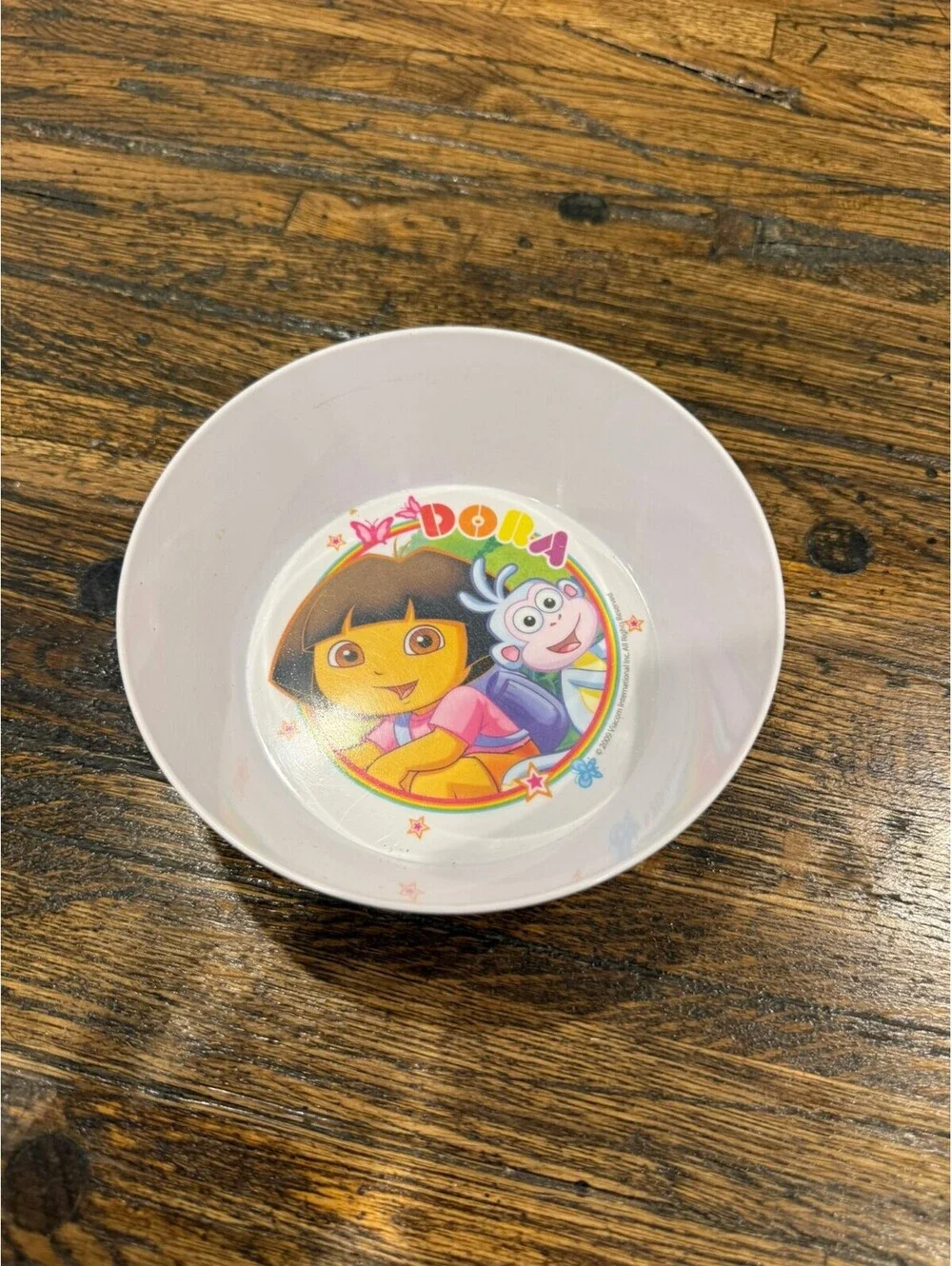 Dora the Explorer Melamine Dinnerware Set - Plate and Bowl